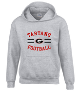 Glendora HS Football Curve - Youth Hoodie