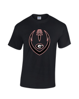 Glendora HS Football Full Football - Cotton T-Shirt