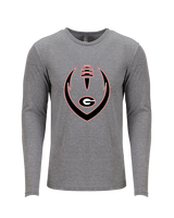 Glendora HS Football Full Football - Tri-Blend Long Sleeve
