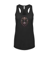 Glendora HS Football Full Football - Womens Tank Top
