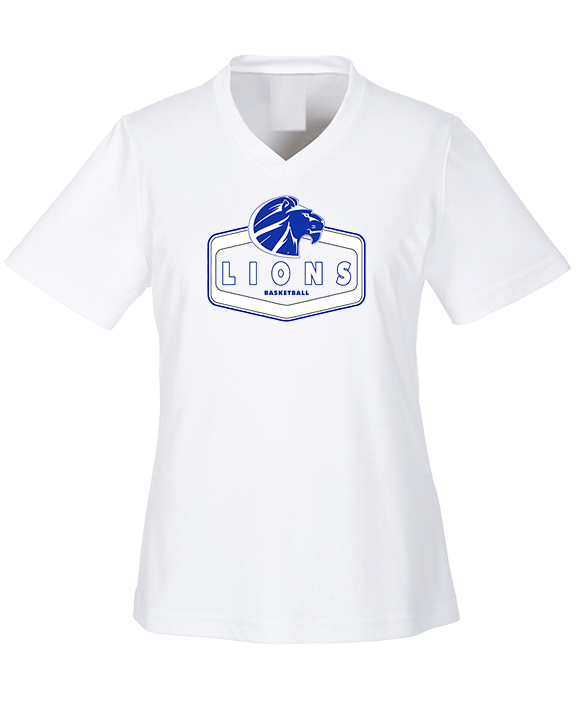Goddard HS Boys Basketball Board - Womens Performance Shirt