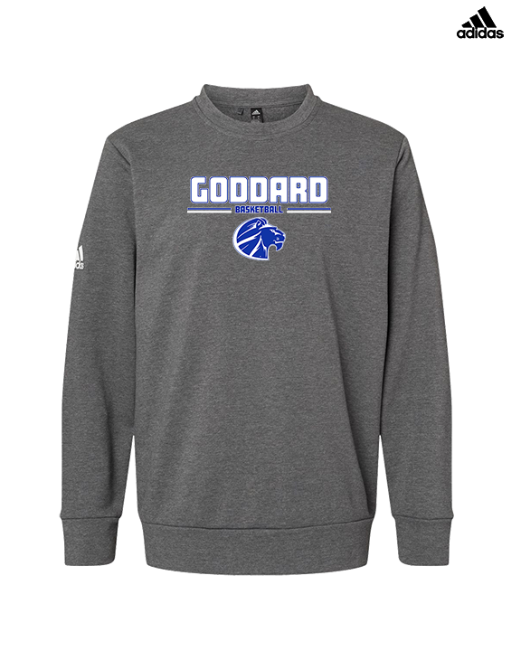 Goddard HS Boys Basketball Keen - Mens Adidas Crewneck