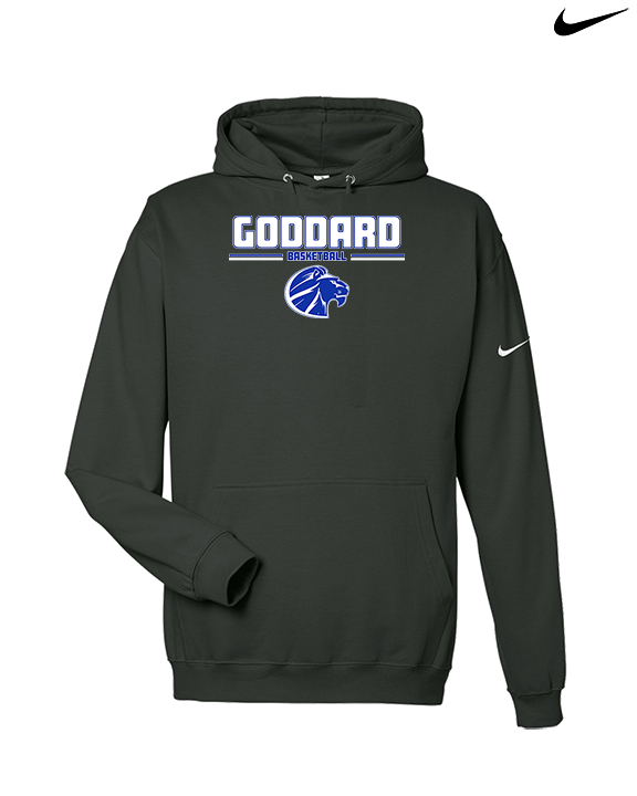 Goddard HS Boys Basketball Keen - Nike Club Fleece Hoodie
