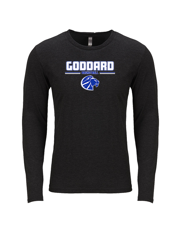 Goddard HS Boys Basketball Keen - Tri-Blend Long Sleeve