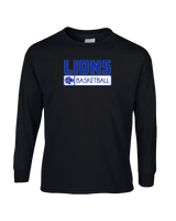 Goddard HS Boys Basketball Pennant - Cotton Longsleeve