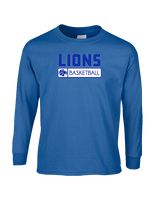 Goddard HS Boys Basketball Pennant - Cotton Longsleeve