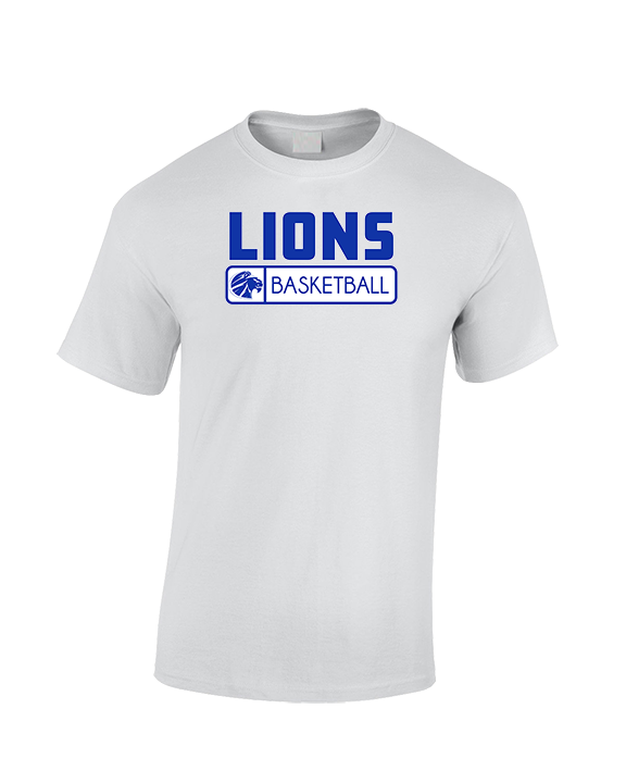 Goddard HS Boys Basketball Pennant - Cotton T-Shirt