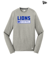 Goddard HS Boys Basketball Pennant - New Era Performance Long Sleeve