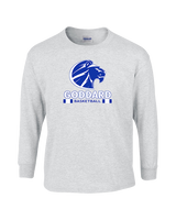 Goddard HS Boys Basketball Stacked - Cotton Longsleeve