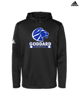 Goddard HS Boys Basketball Stacked - Mens Adidas Hoodie