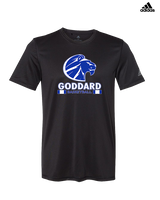 Goddard HS Boys Basketball Stacked - Mens Adidas Performance Shirt