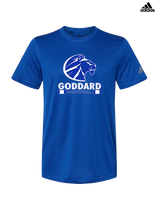 Goddard HS Boys Basketball Stacked - Mens Adidas Performance Shirt