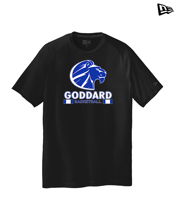 Goddard HS Boys Basketball Stacked - New Era Performance Shirt