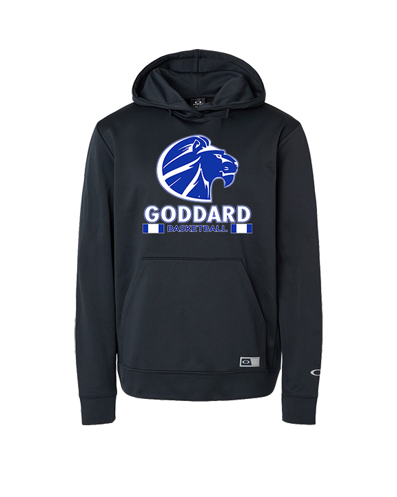 Goddard HS Boys Basketball Stacked - Oakley Performance Hoodie