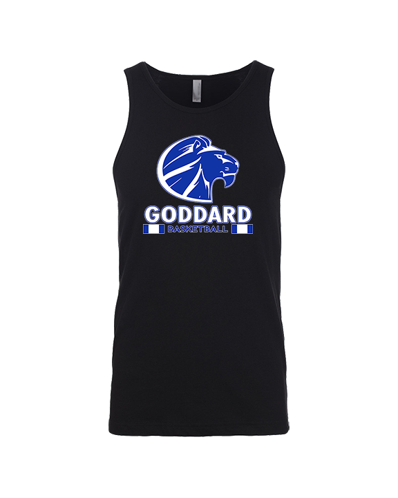 Goddard HS Boys Basketball Stacked - Tank Top