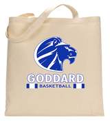 Goddard HS Boys Basketball Stacked - Tote