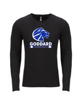 Goddard HS Boys Basketball Stacked - Tri-Blend Long Sleeve