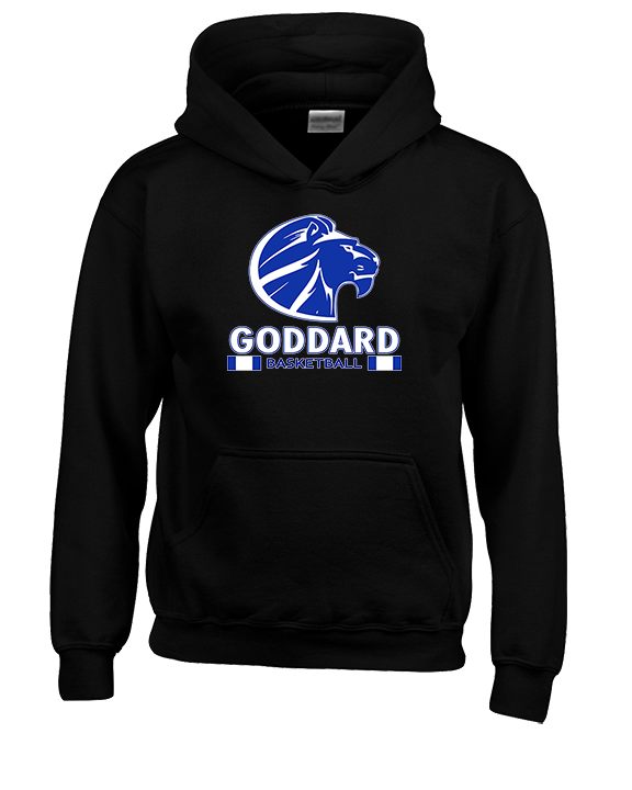 Goddard HS Boys Basketball Stacked - Unisex Hoodie