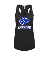 Goddard HS Boys Basketball Stacked - Womens Tank Top