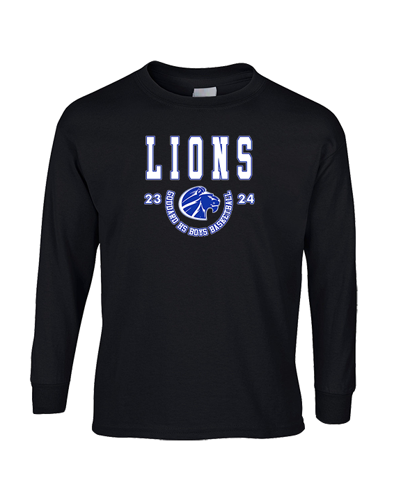 Goddard HS Boys Basketball Swoop - Cotton Longsleeve