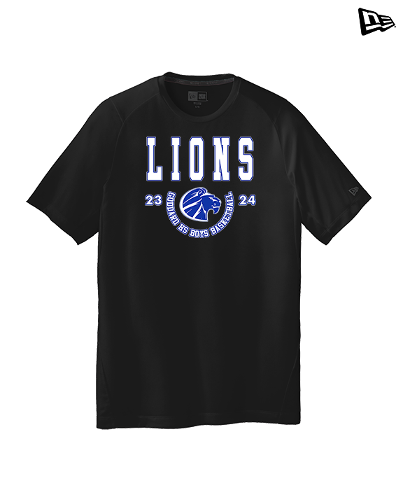 Goddard HS Boys Basketball Swoop - New Era Performance Shirt