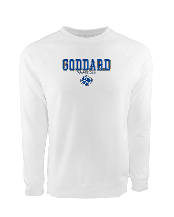 Goddard HS Football Block - Crewneck Sweatshirt