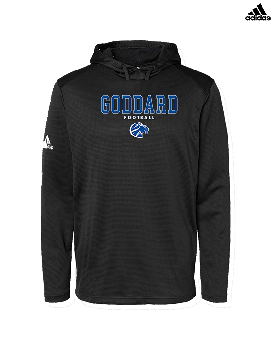 Goddard HS Football Block - Mens Adidas Hoodie
