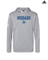 Goddard HS Football Block - Mens Adidas Hoodie