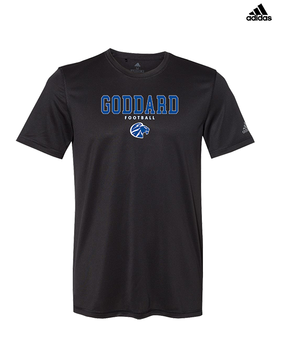 Goddard HS Football Block - Mens Adidas Performance Shirt