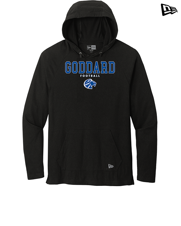 Goddard HS Football Block - New Era Tri-Blend Hoodie