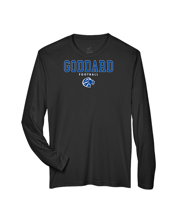 Goddard HS Football Block - Performance Longsleeve
