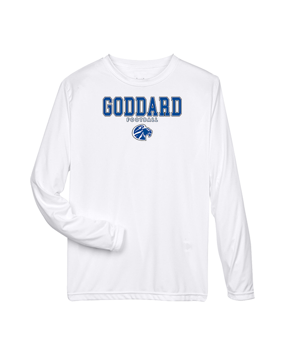 Goddard HS Football Block - Performance Longsleeve