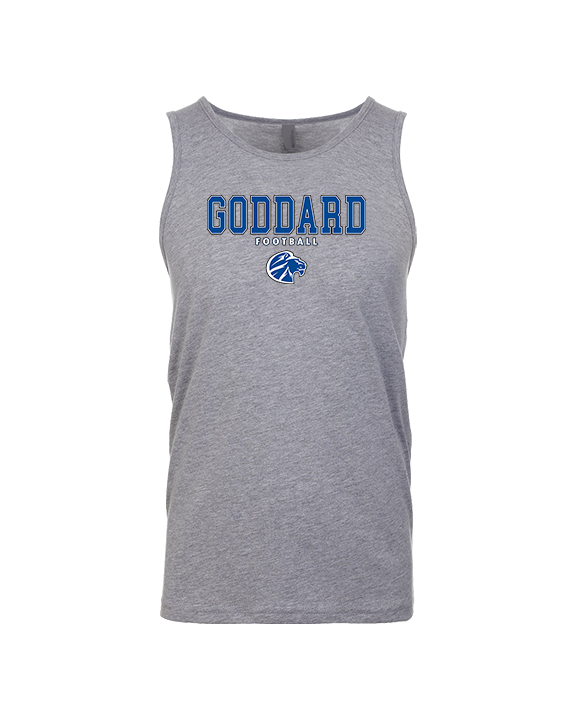 Goddard HS Football Block - Tank Top