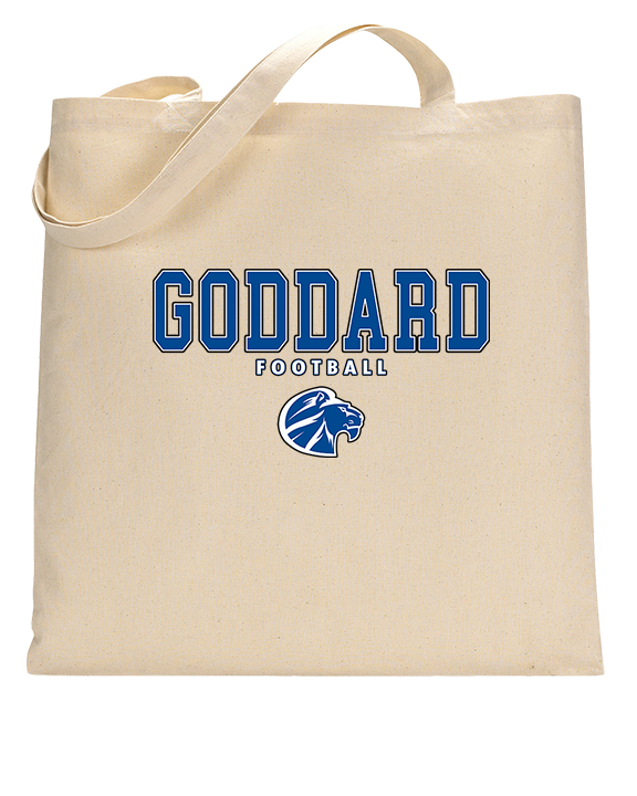 Goddard HS Football Block - Tote