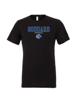 Goddard HS Football Block - Tri-Blend Shirt