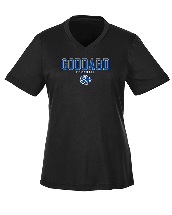 Goddard HS Football Block - Womens Performance Shirt