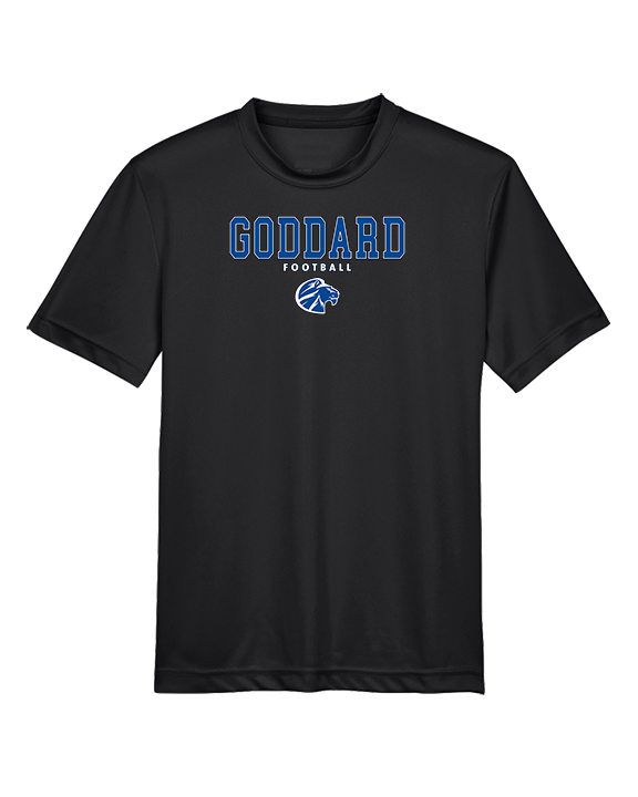 Goddard HS Football Block - Youth Performance Shirt