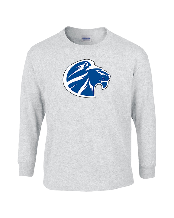 Goddard HS Football Logo Lion Head - Cotton Longsleeve