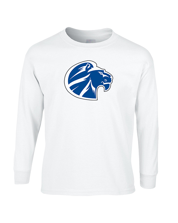 Goddard HS Football Logo Lion Head - Cotton Longsleeve