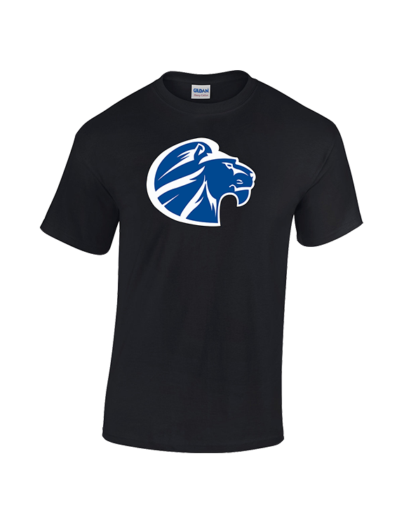 Goddard HS Football Logo Lion Head - Cotton T-Shirt