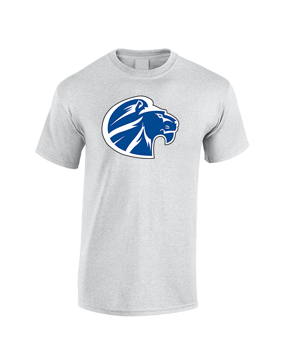 Goddard HS Football Logo Lion Head - Cotton T-Shirt