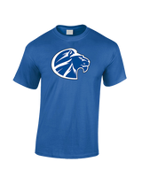 Goddard HS Football Logo Lion Head - Cotton T-Shirt