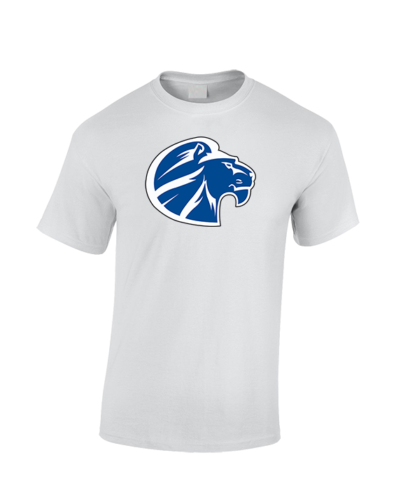 Goddard HS Football Logo Lion Head - Cotton T-Shirt