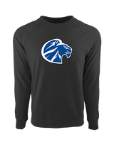 Goddard HS Football Logo Lion Head - Crewneck Sweatshirt