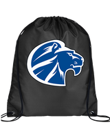 Goddard HS Football Logo Lion Head - Drawstring Bag