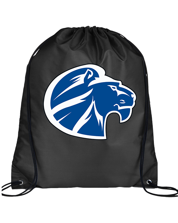 Goddard HS Football Logo Lion Head - Drawstring Bag