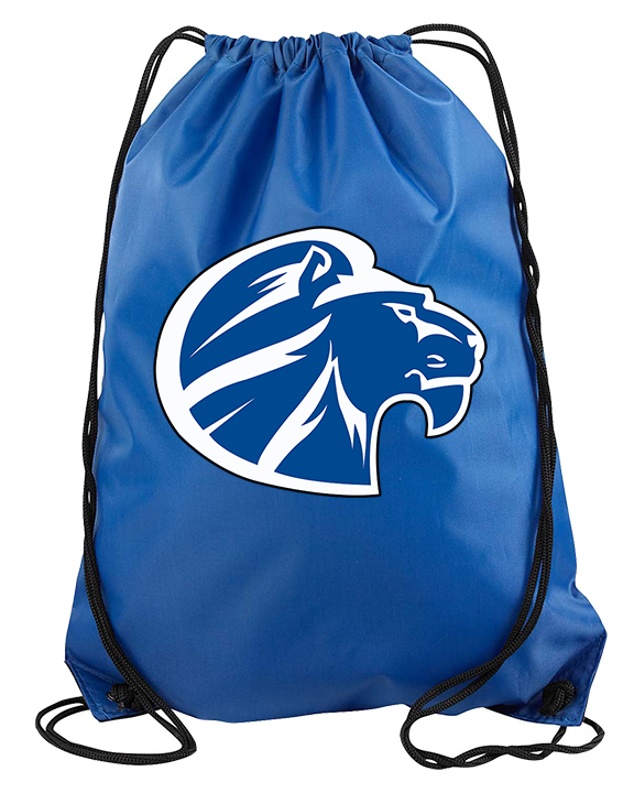 Goddard HS Football Logo Lion Head - Drawstring Bag