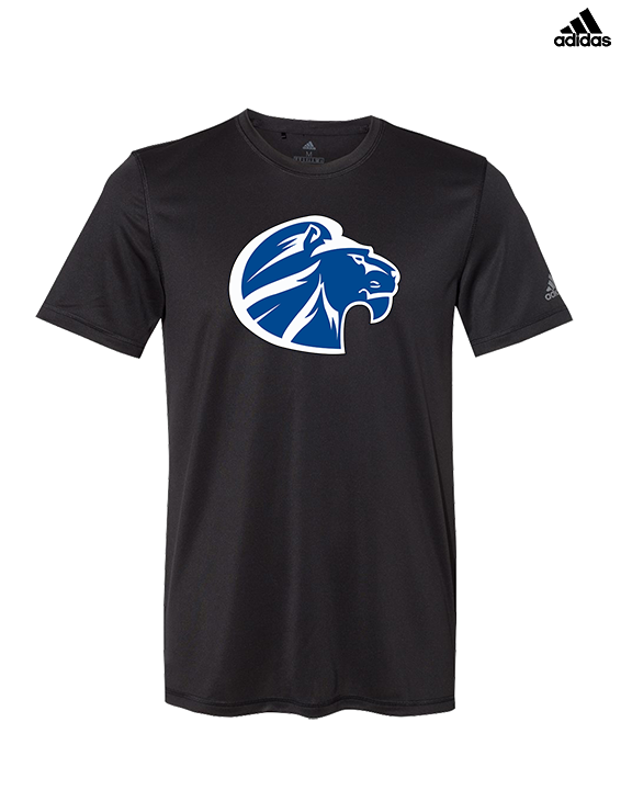 Goddard HS Football Logo Lion Head - Mens Adidas Performance Shirt