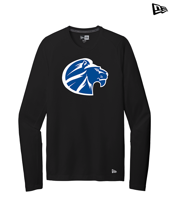 Goddard HS Football Logo Lion Head - New Era Performance Long Sleeve