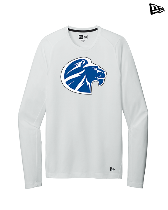 Goddard HS Football Logo Lion Head - New Era Performance Long Sleeve